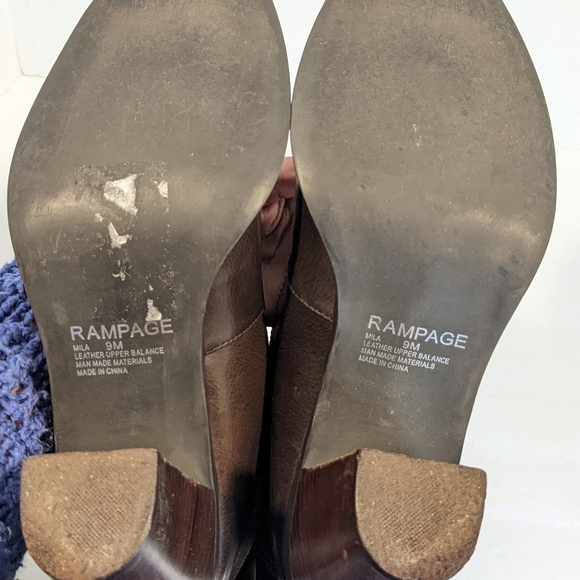 Rampage leather knee high boots - Picture 14 of 16